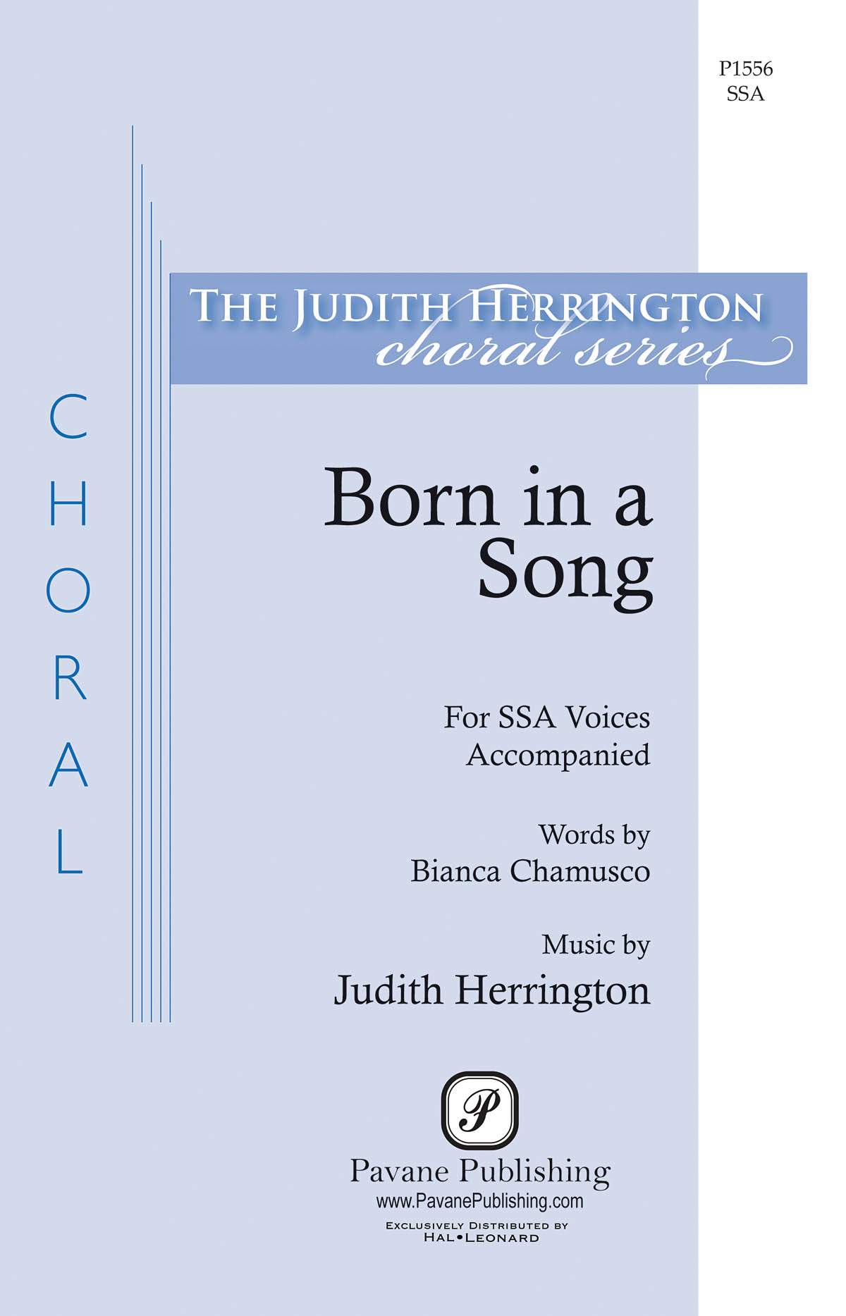 Judith Herrington: Born in a Song: Upper Voices a Cappella: Vocal Score