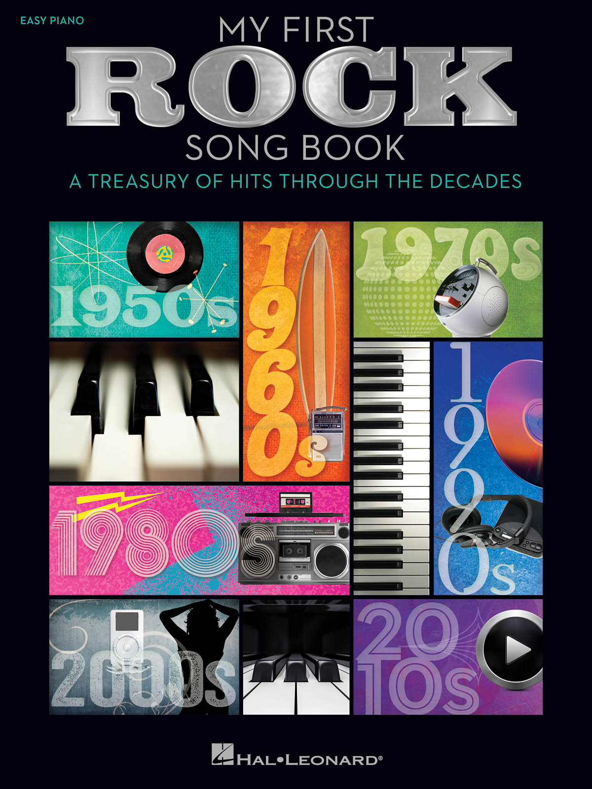 My First Rock Song Book: Easy Piano: Mixed Songbook