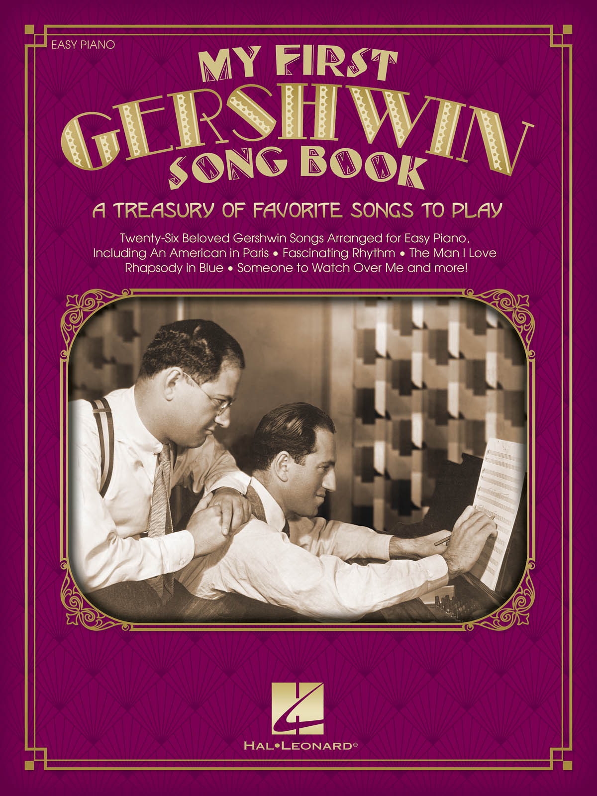 My First Gershwin Song Book: Easy Piano: Instrumental Album