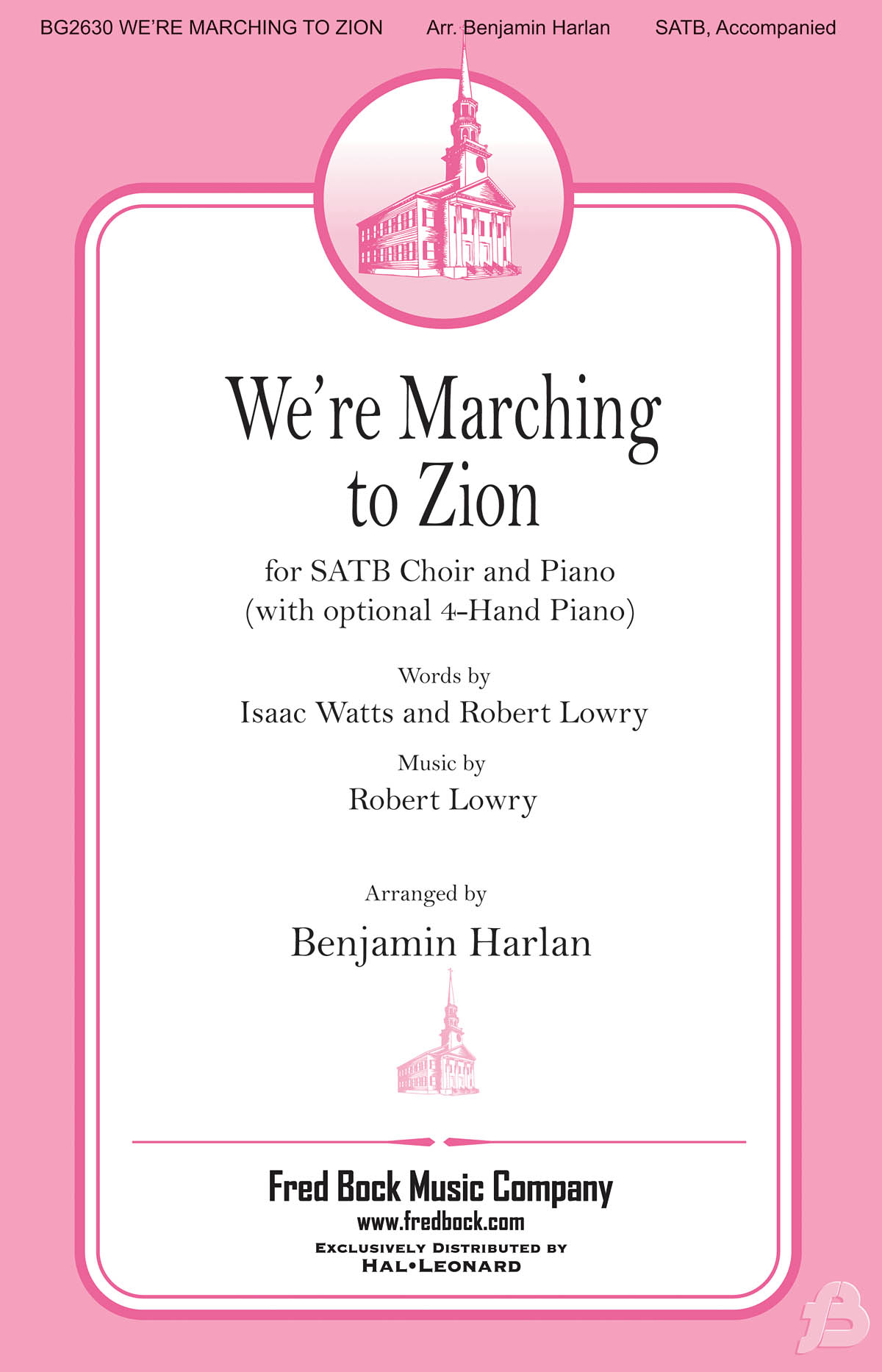 We're Marching to Zion: Mixed Choir a Cappella: Vocal Score