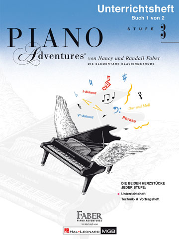 Nancy Faber Randall Faber: Piano Adventures: Unterrichtsheft Stufe 3: Piano: