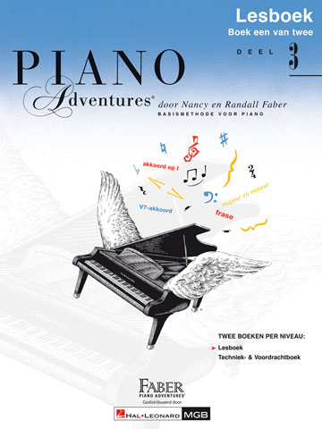 Nancy Faber Randall Faber: Piano Adventures: Lesboek Deel 3: Piano: Instrumental