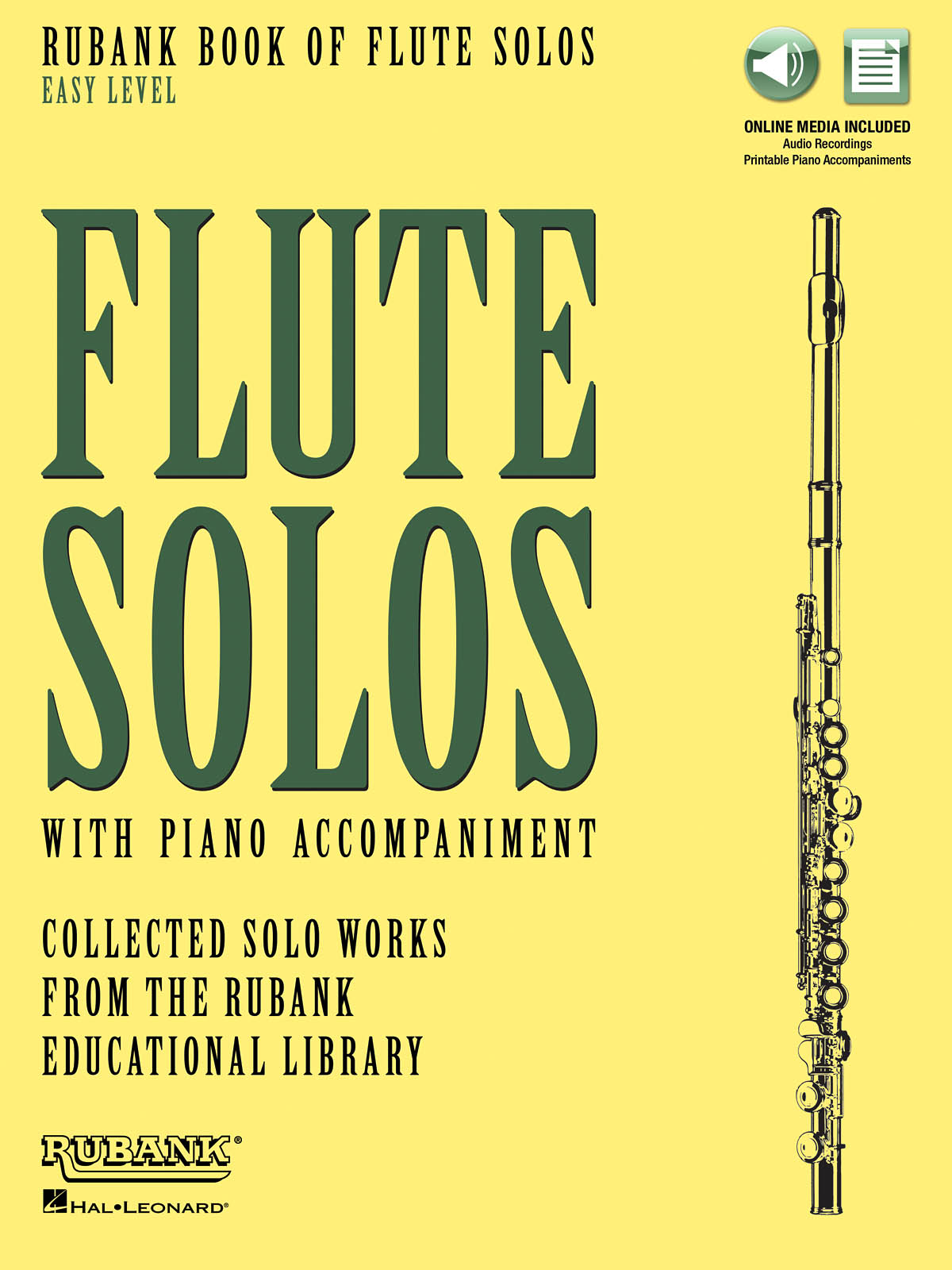 Rubank Book of Flute Solos - Easy Level: Flute Solo: Instrumental Album