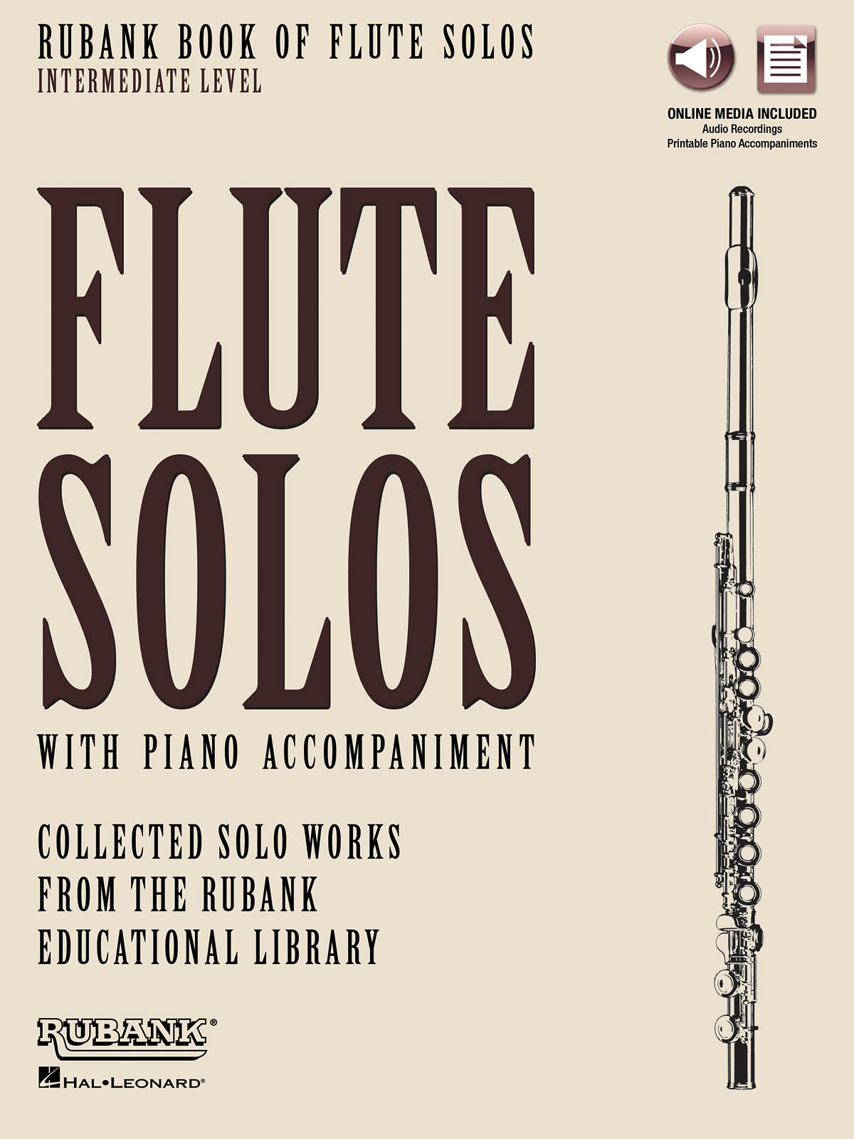 Rubank Book of Flute Solos - Intermediate Level: Flute Solo: Instrumental Album