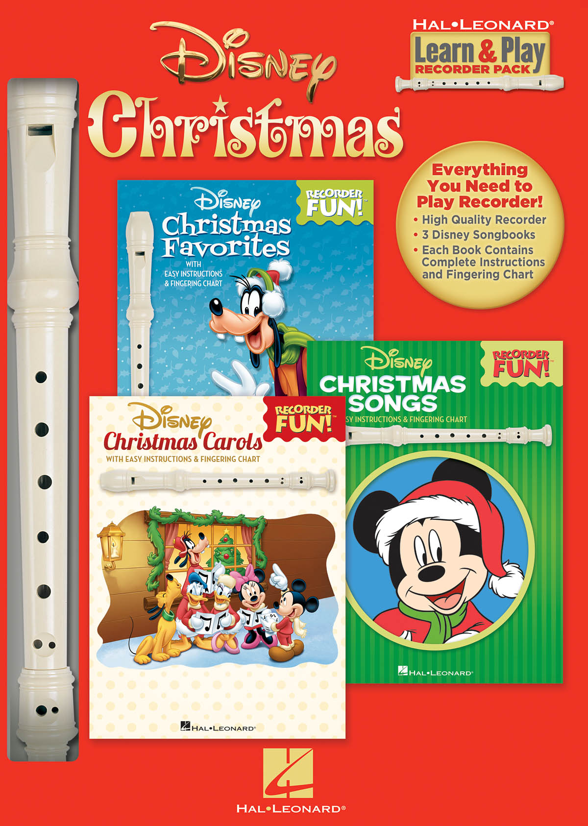 Disney Christmas: Recorder: Instrument Pack