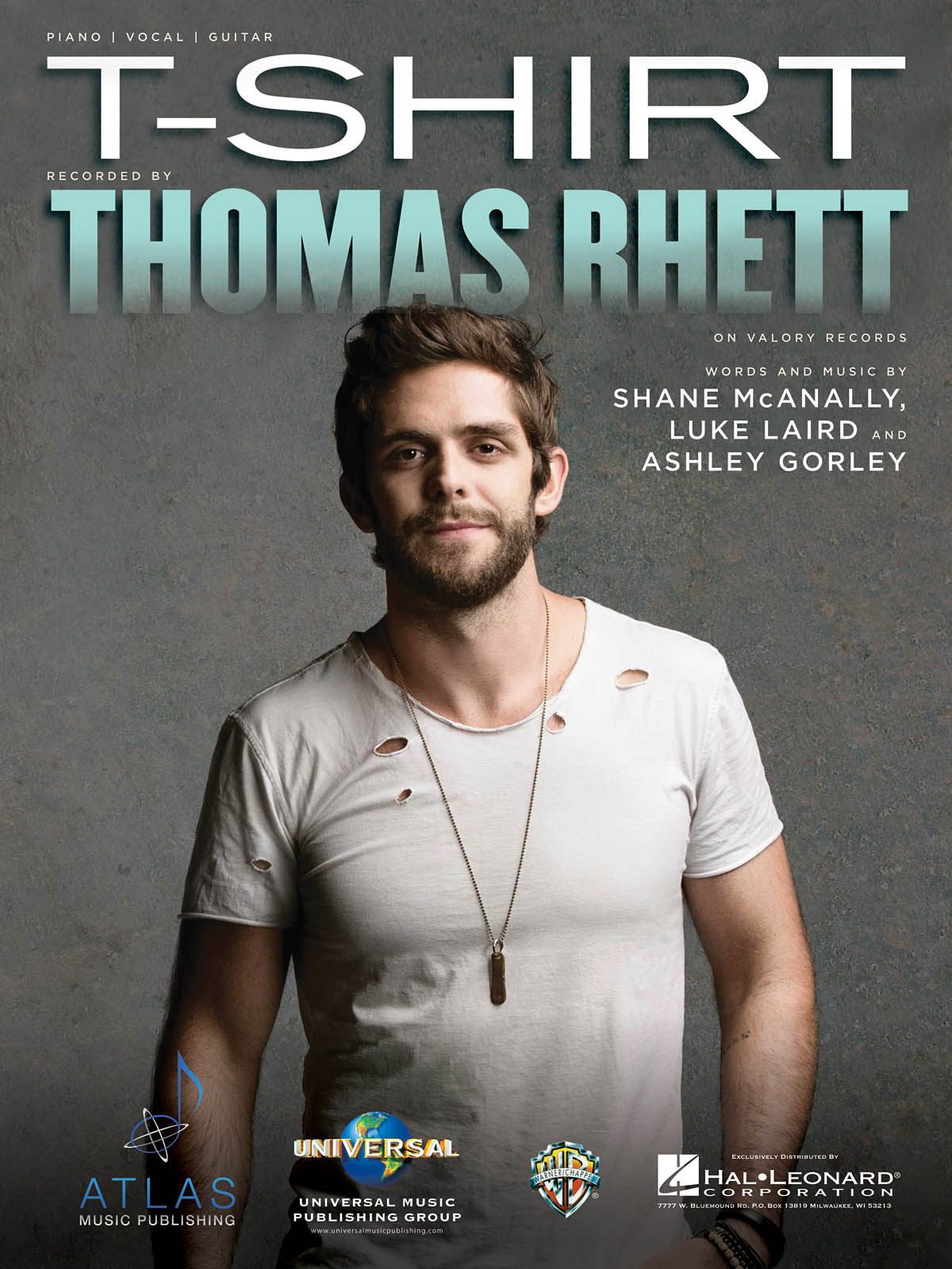 Thomas Rhett: T-Shirt: Vocal and Piano: Single Sheet