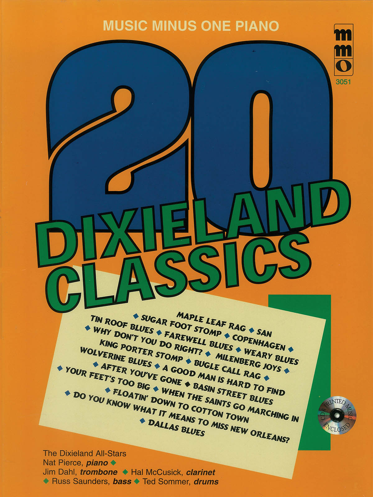 Twenty Dixieland Classics: Piano: Instrumental Album