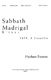 Herbert Fromm: Sabbath Madrigal: Mixed Choir a Cappella: Vocal Score