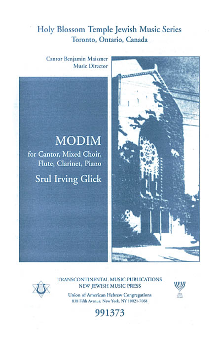 Srul Irving Glick: Modim: Mixed Choir a Cappella: Vocal Score