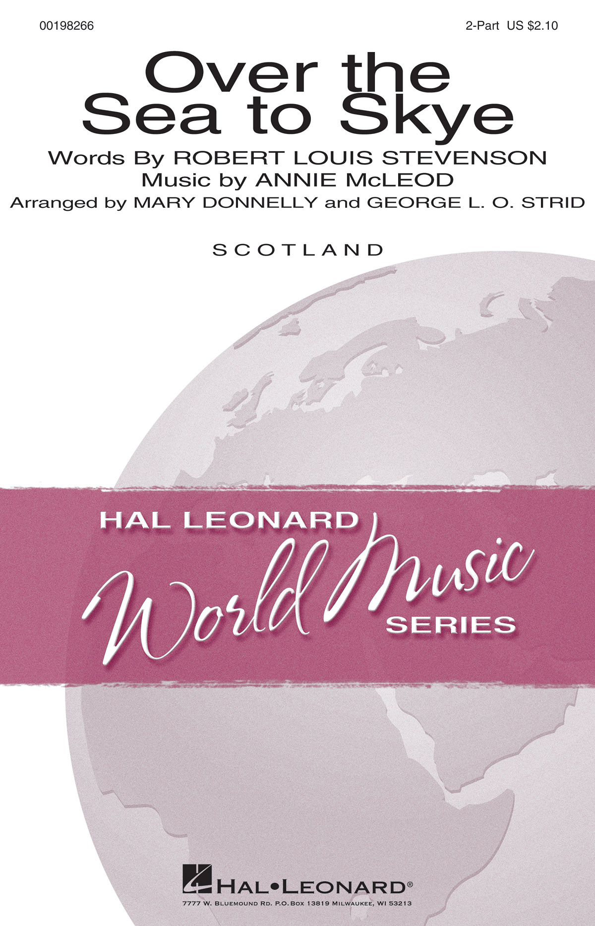 Annie McLeod: Over the Sea to Skye: Mixed Choir a Cappella: Vocal Score