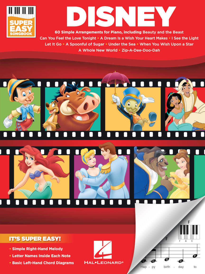 Disney - Super Easy Songbook: Piano: Instrumental Album