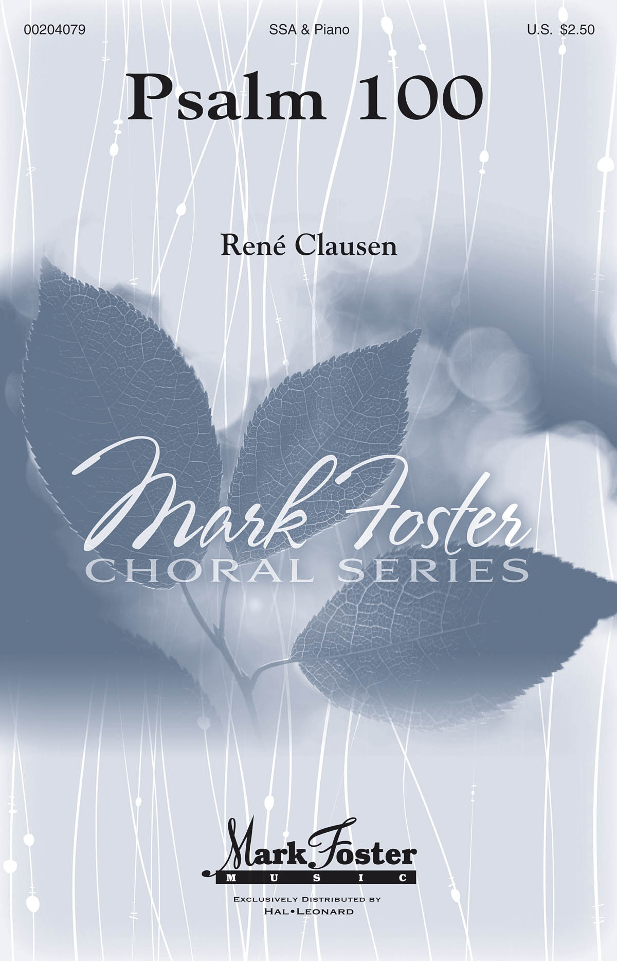 René Clausen: Psalm 100: Upper Voices and Piano/Organ: Vocal Score