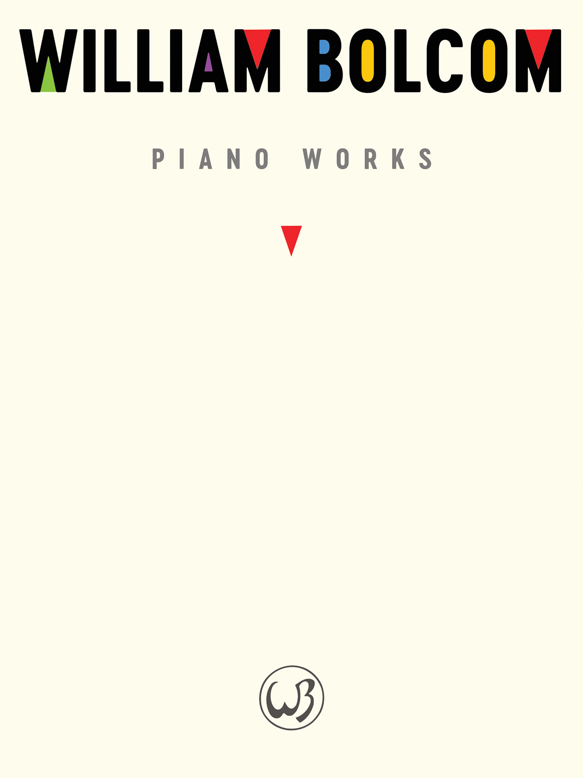 William Bolcom: Piano Works: Piano: Instrumental Album