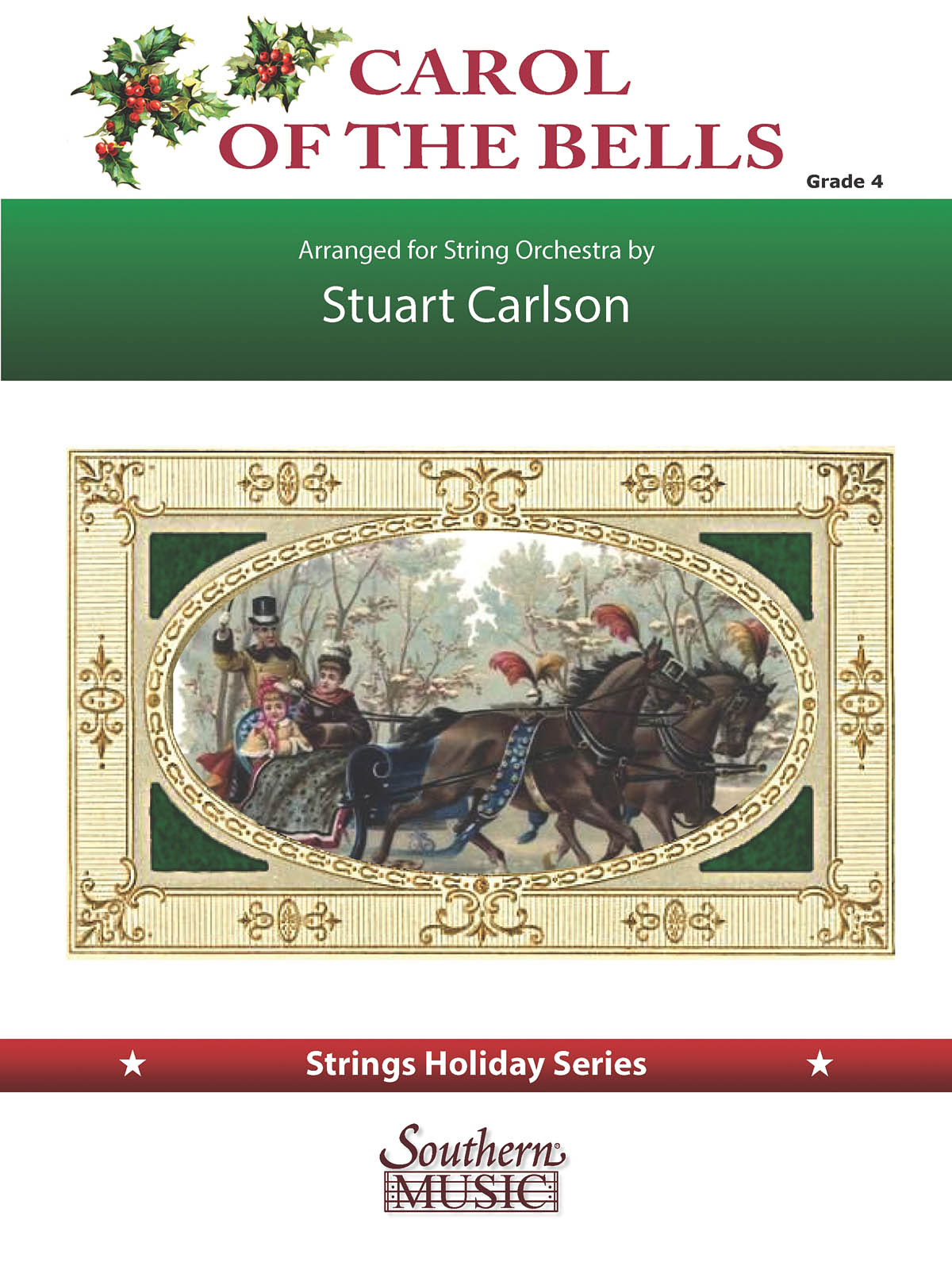 Stuart Ross Carlson: Carol of the Bells: String Orchestra: Score & Parts