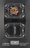 Santana Double Deck Playing Card Set with Dice: Game