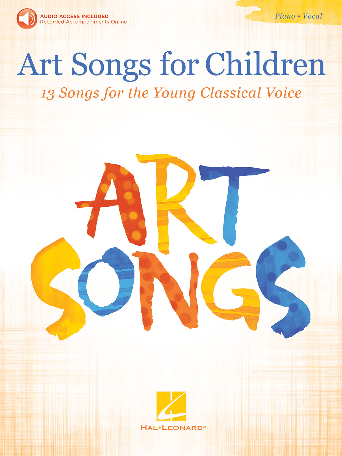 Art Songs For Children: Vocal and Piano: Mixed Songbook