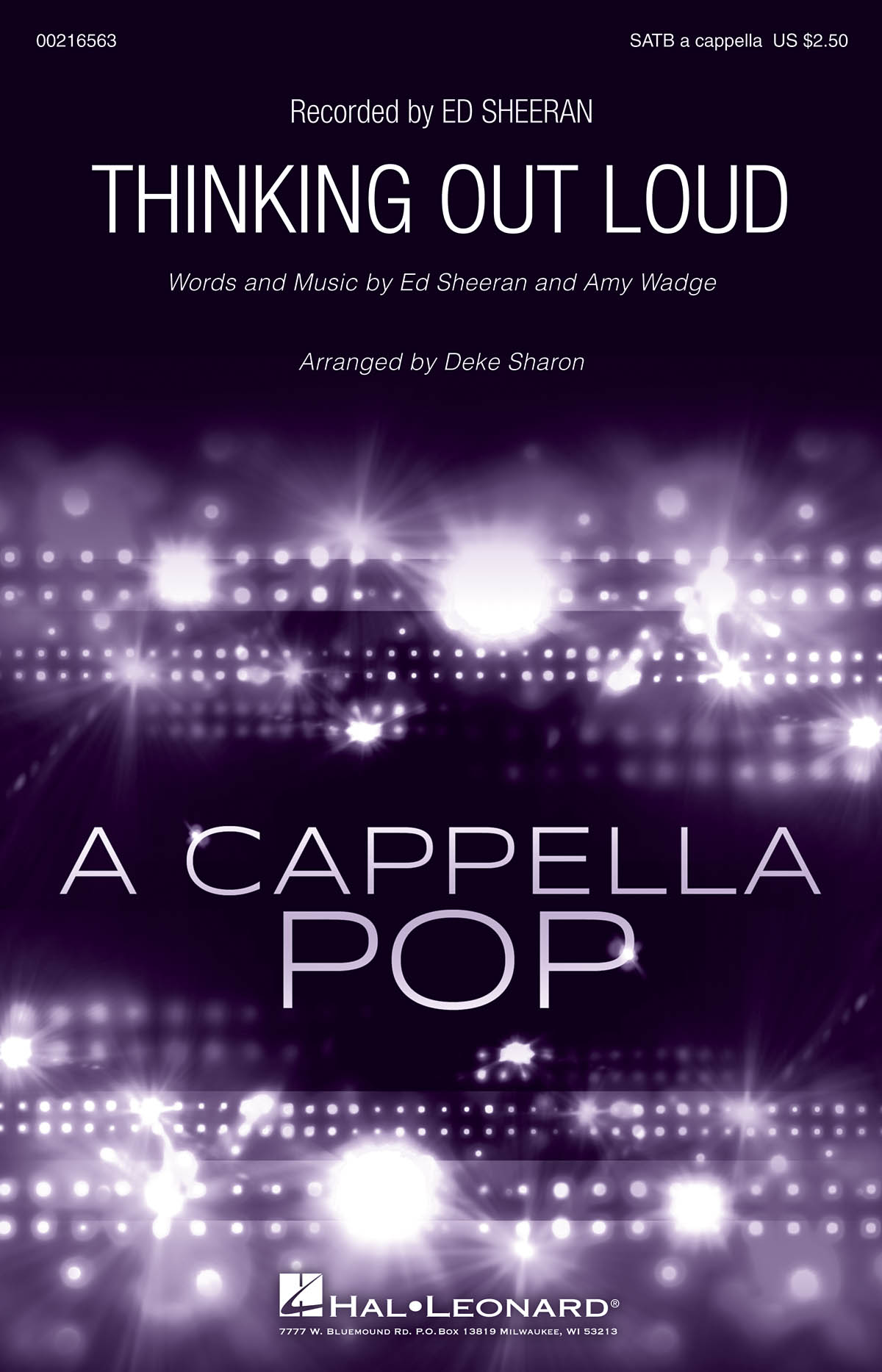 Thinking Out Loud: Mixed Choir a Cappella: Vocal Score