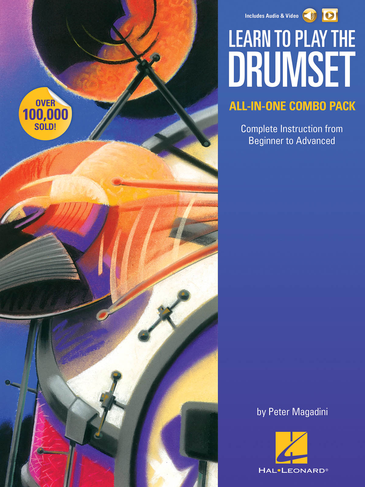Peter Magadini: Learn to Play the Drumset - All-in-One Combo Pack: Drums: