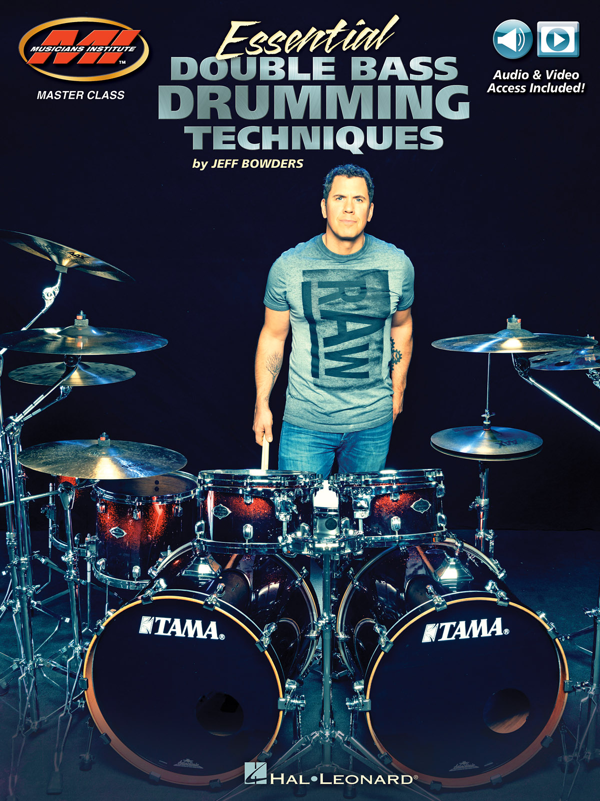 Jeff Bowders: Essential Double Bass Drumming Techniques: Drums: Instrumental