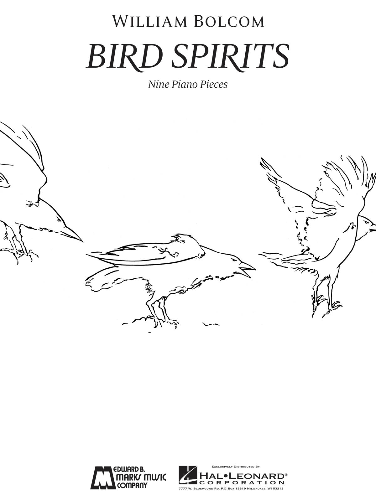 William Bolcom: Bird Spirits: Piano: Instrumental Album