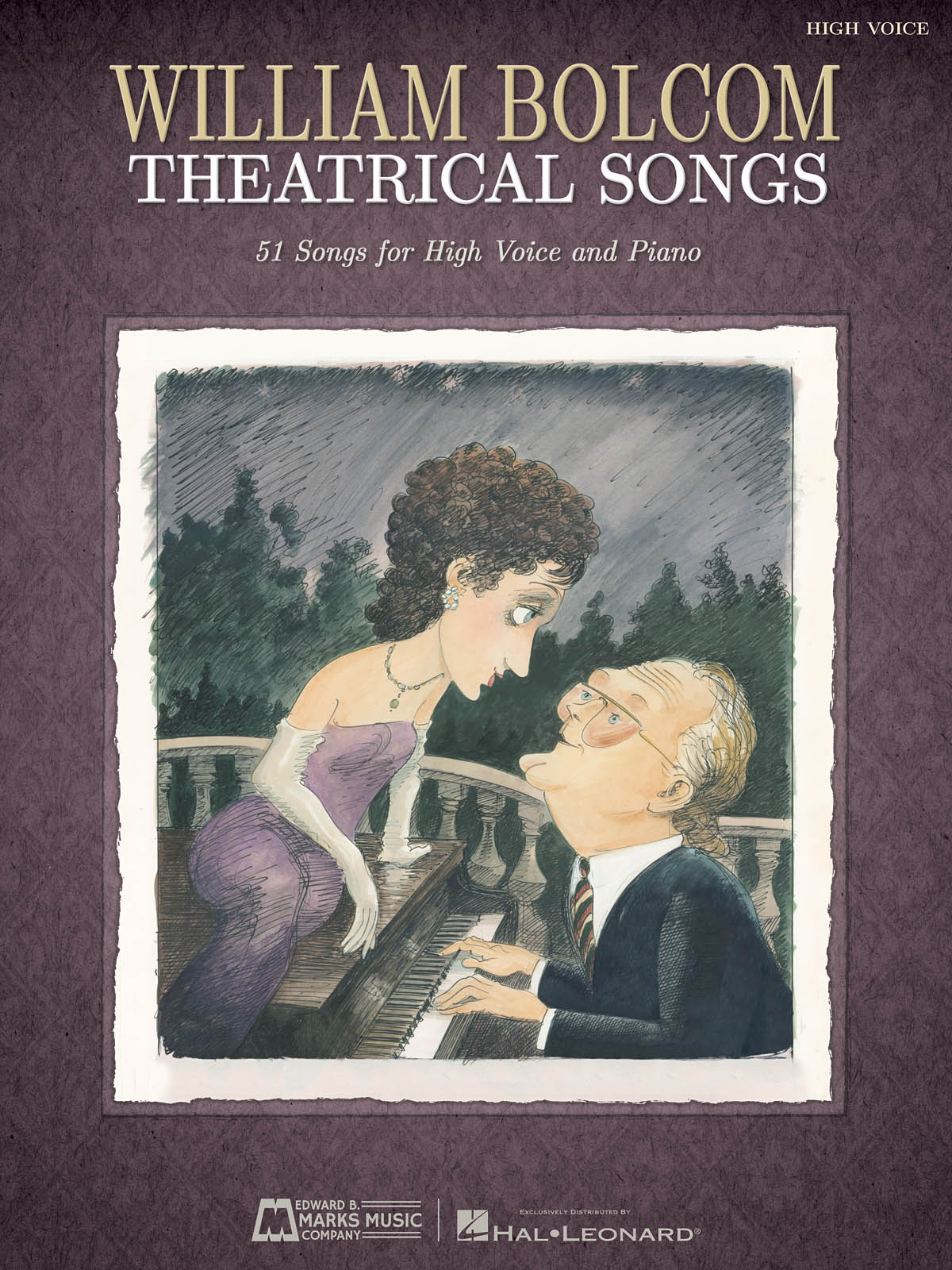 William Bolcom: Theatrical Songs - High Voice And Piano: Vocal Solo: Vocal Album