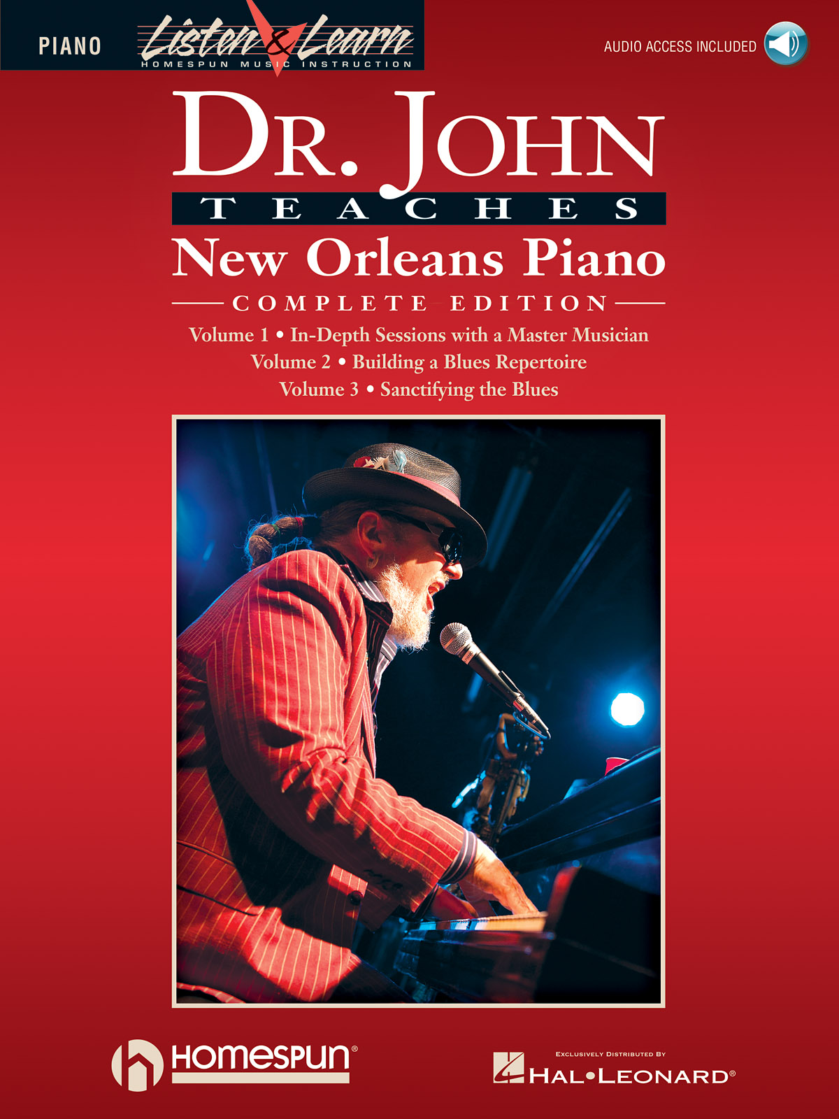 Dr. John Teaches New Orleans Piano - Complete Ed.: Piano: Instrumental Tutor
