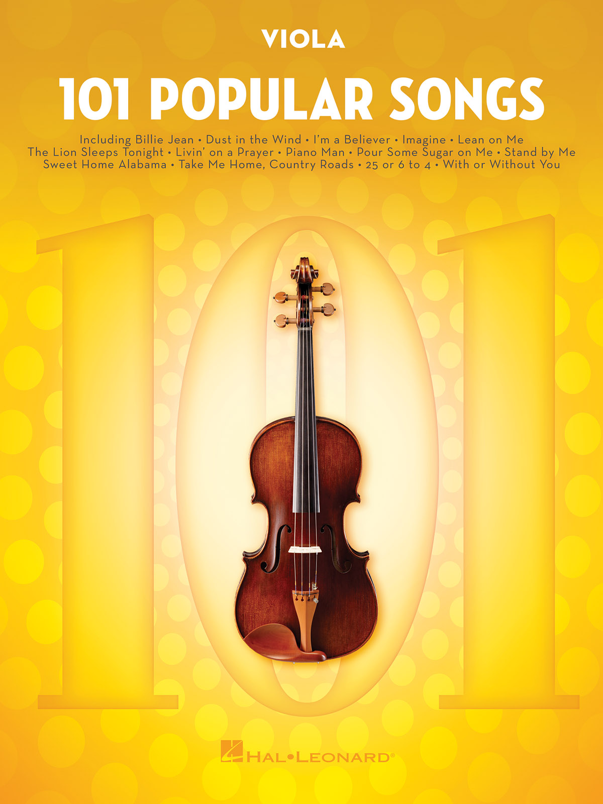 101 Popular Songs: Viola Solo: Instrumental Album
