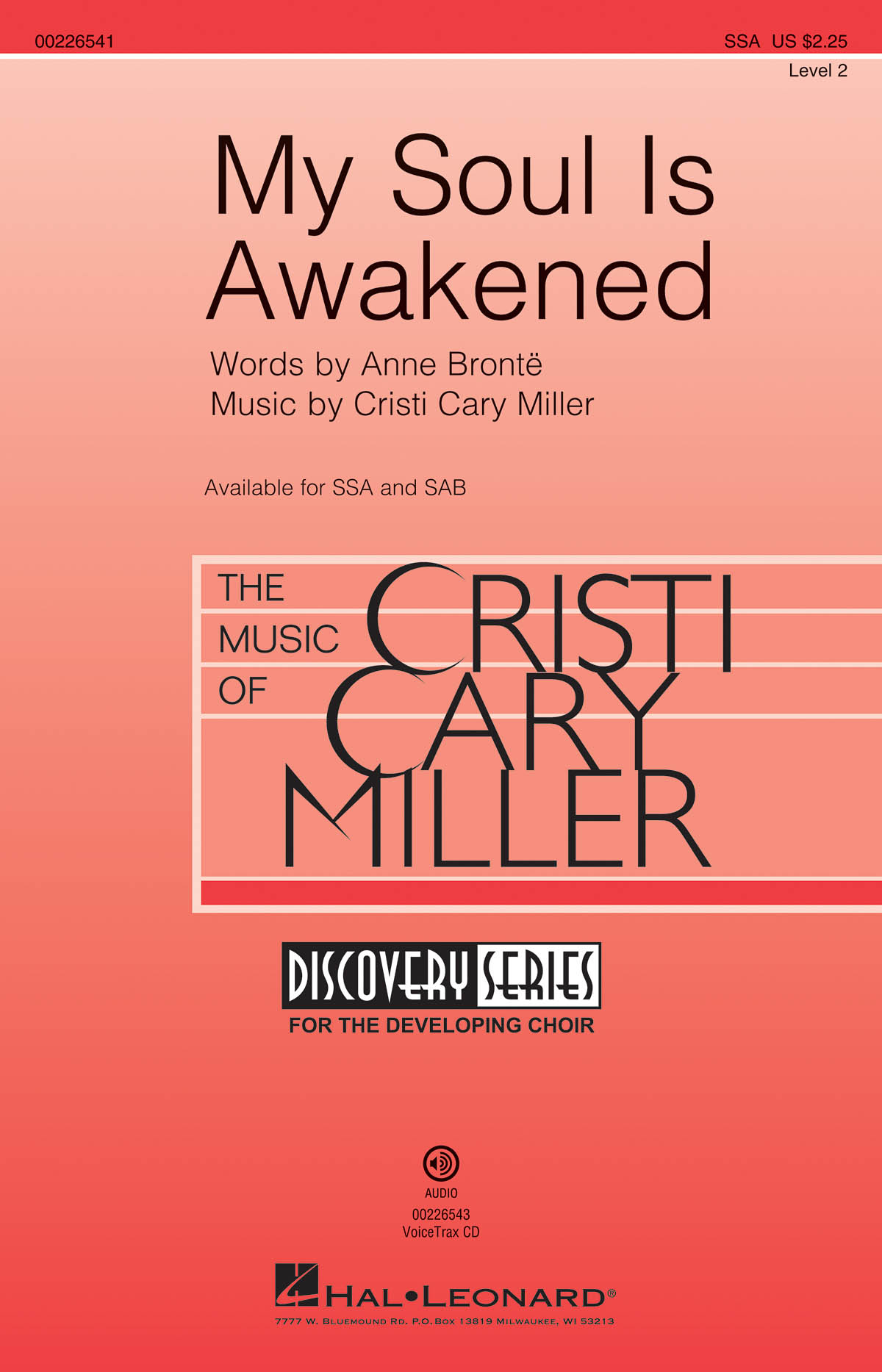 Cristi Cary Miller: My Soul Is Awakened: Upper Voices a Cappella: Vocal Score