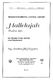 Lou Harrison: Mass To St. Anthony: Mixed Choir and Ensemble: Vocal Score