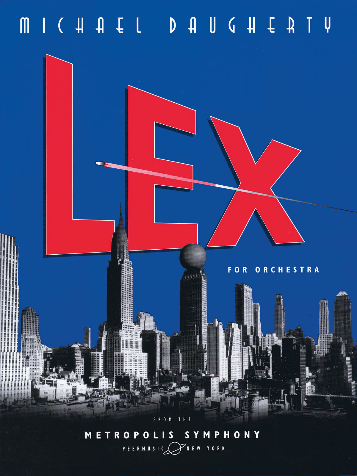 Michael Daugherty: Lex: Orchestra: Score