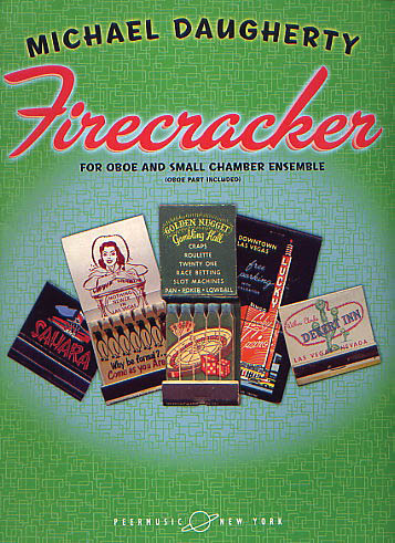 Michael Daugherty: Firecracker: Chamber Ensemble: Score
