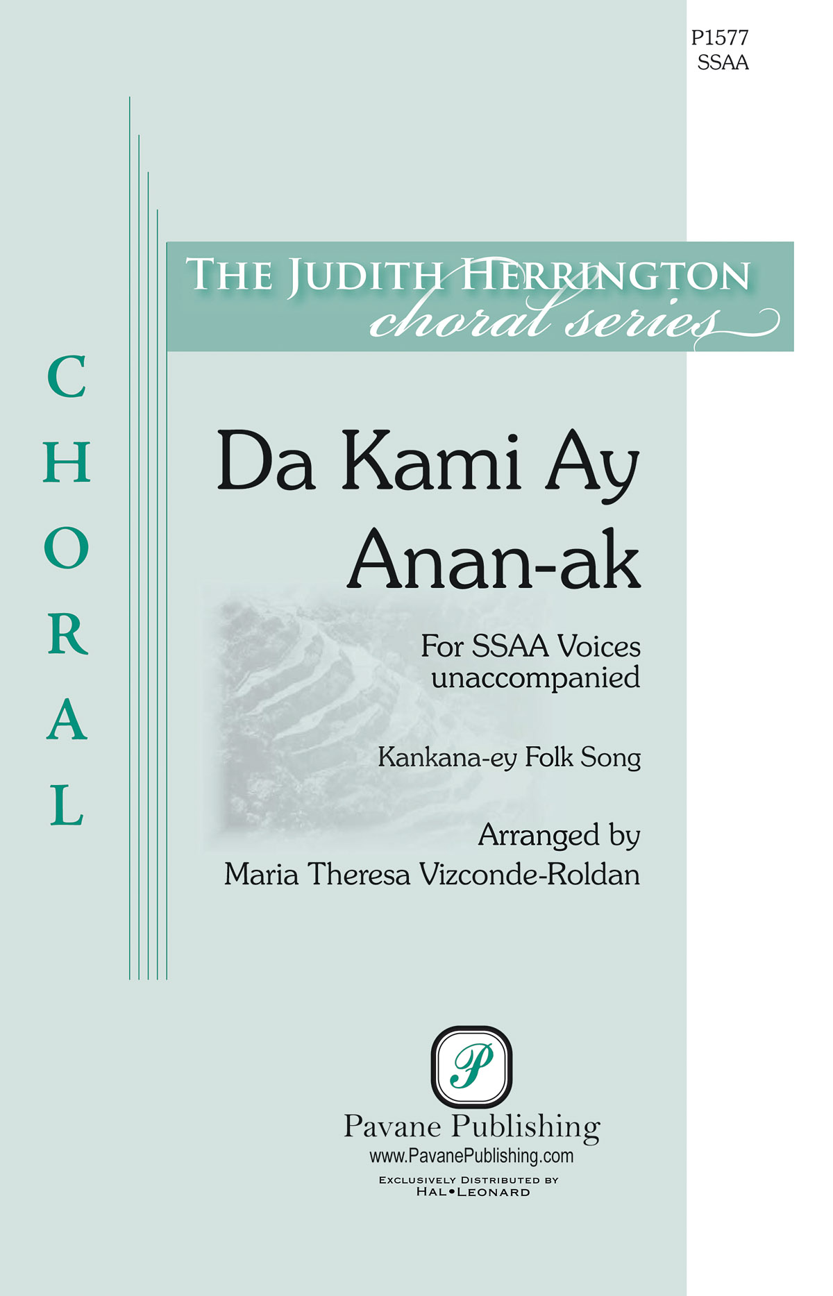 Da Kami Ay Annan-Ak: Upper Voices a Cappella: Vocal Score