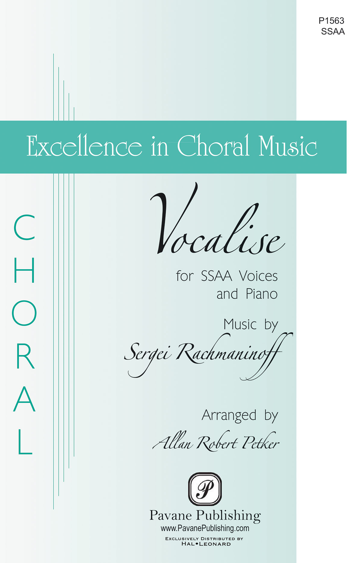 Sergei Rachmaninov: Vocalise: Upper Voices a Cappella: Vocal Score