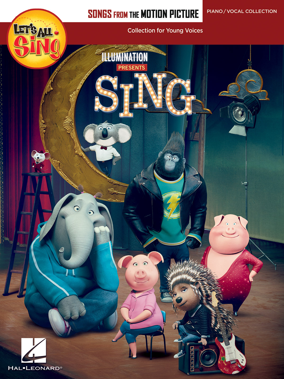 Let's All Sing Songs from the Motion Picture SING: Vocal and Piano: Album