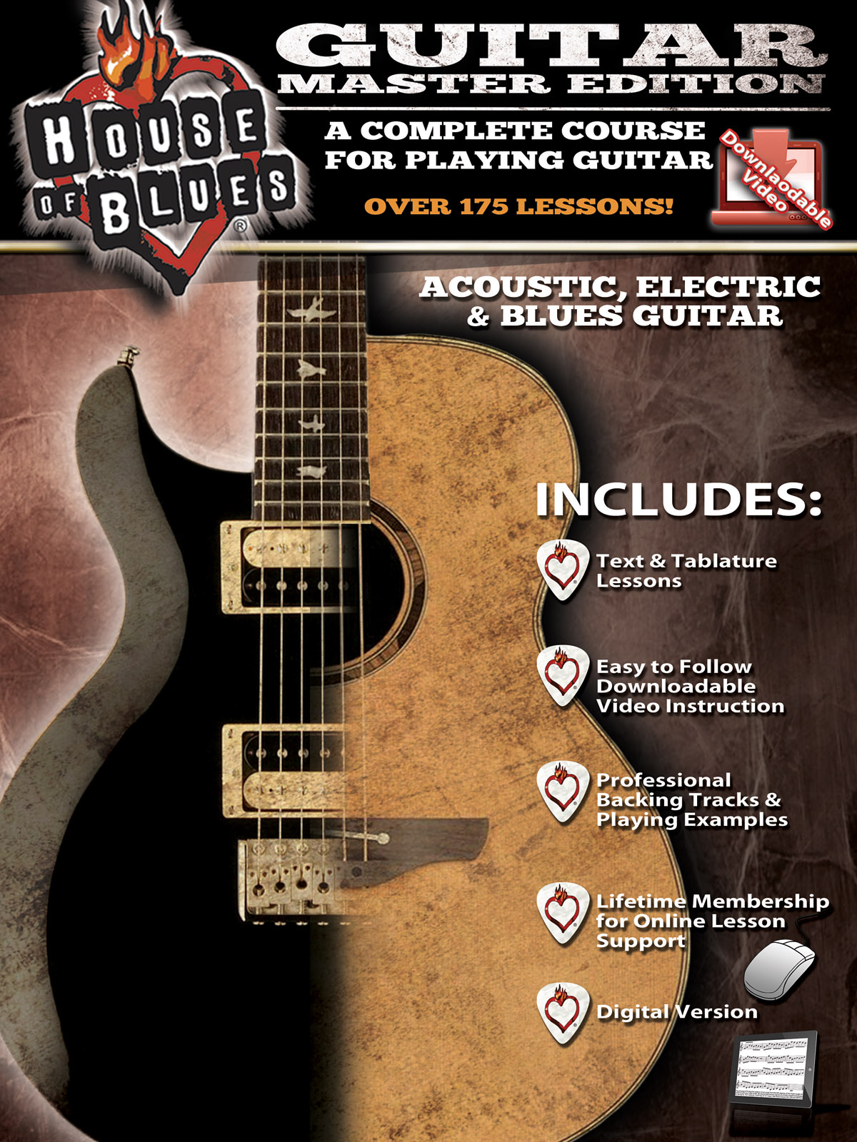House of Blues Guitar - Master Edition: Guitar Solo: Instrumental Tutor