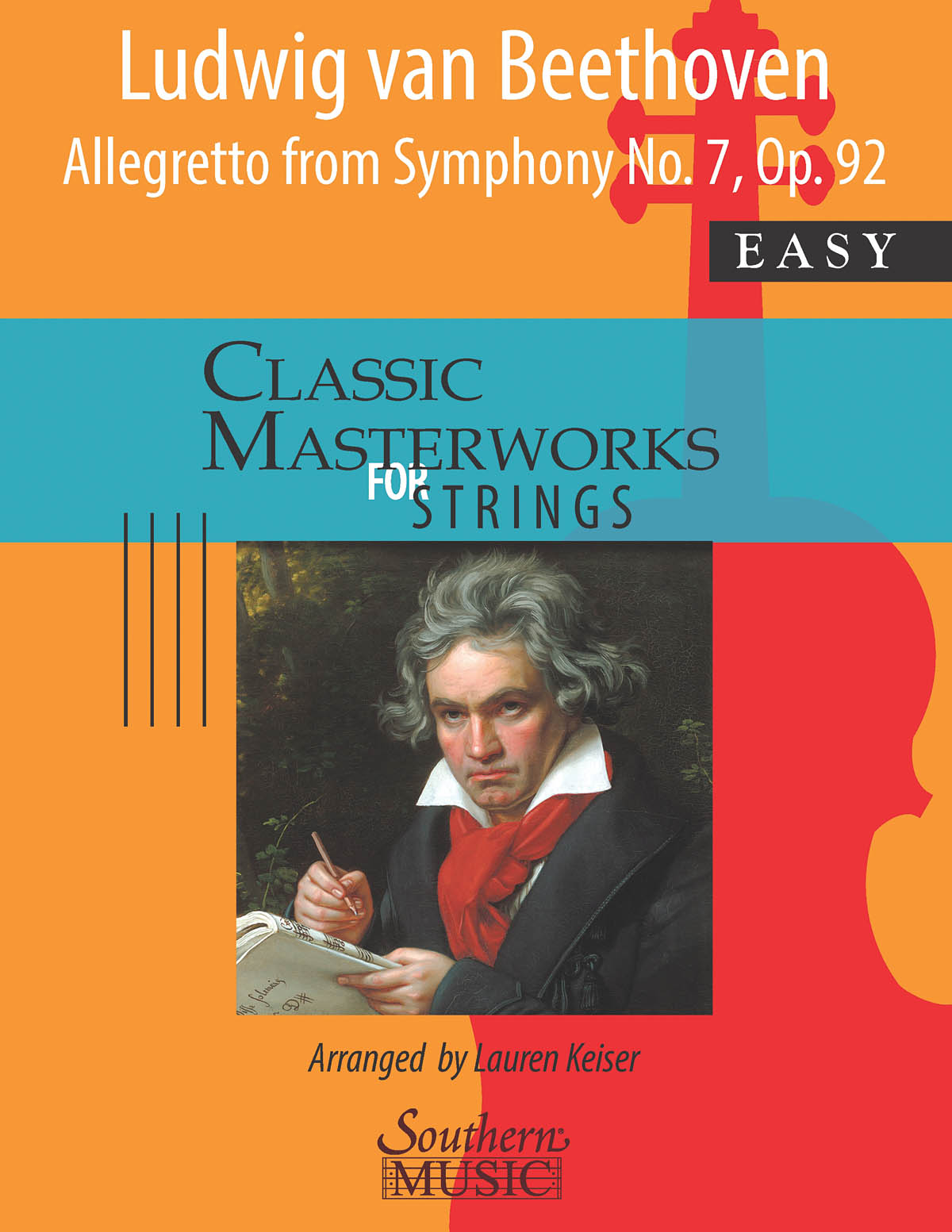 Allegretto from Symphony No. 7  Op. 92: String Orchestra: Score & Parts