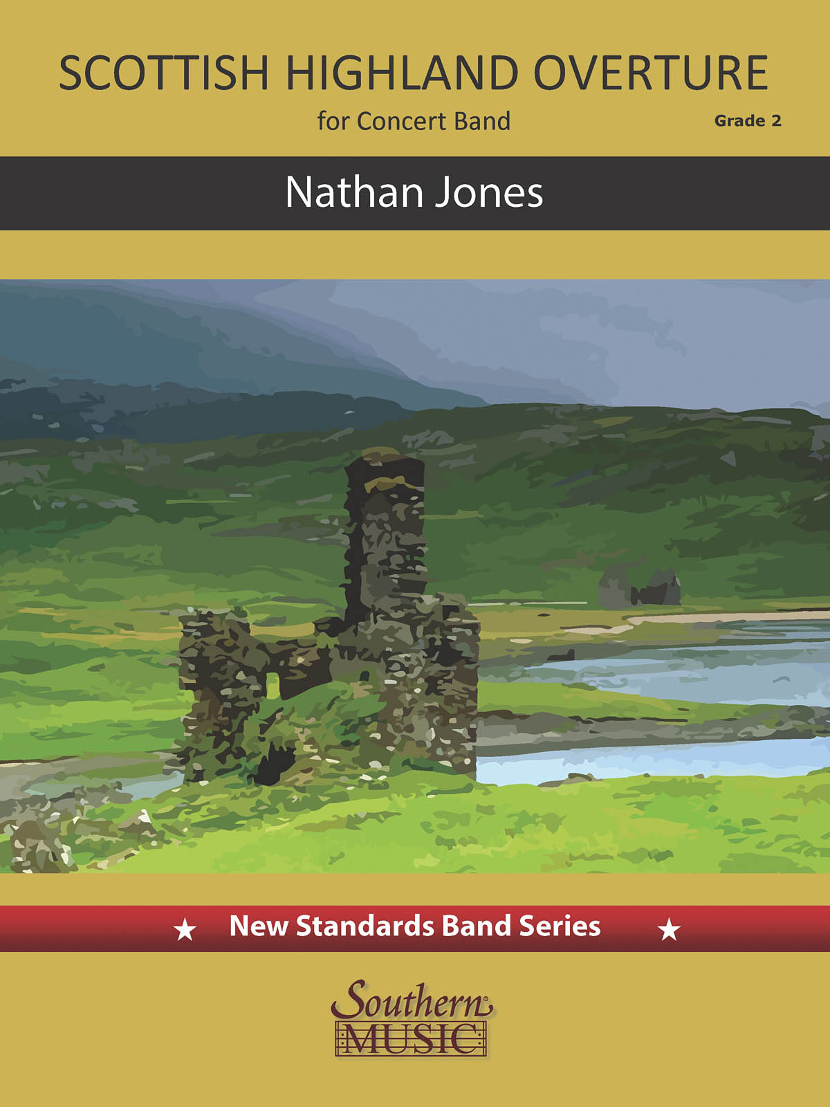 Nathan Jones: Scottish Highland Overture: Orchestra: Score & Parts