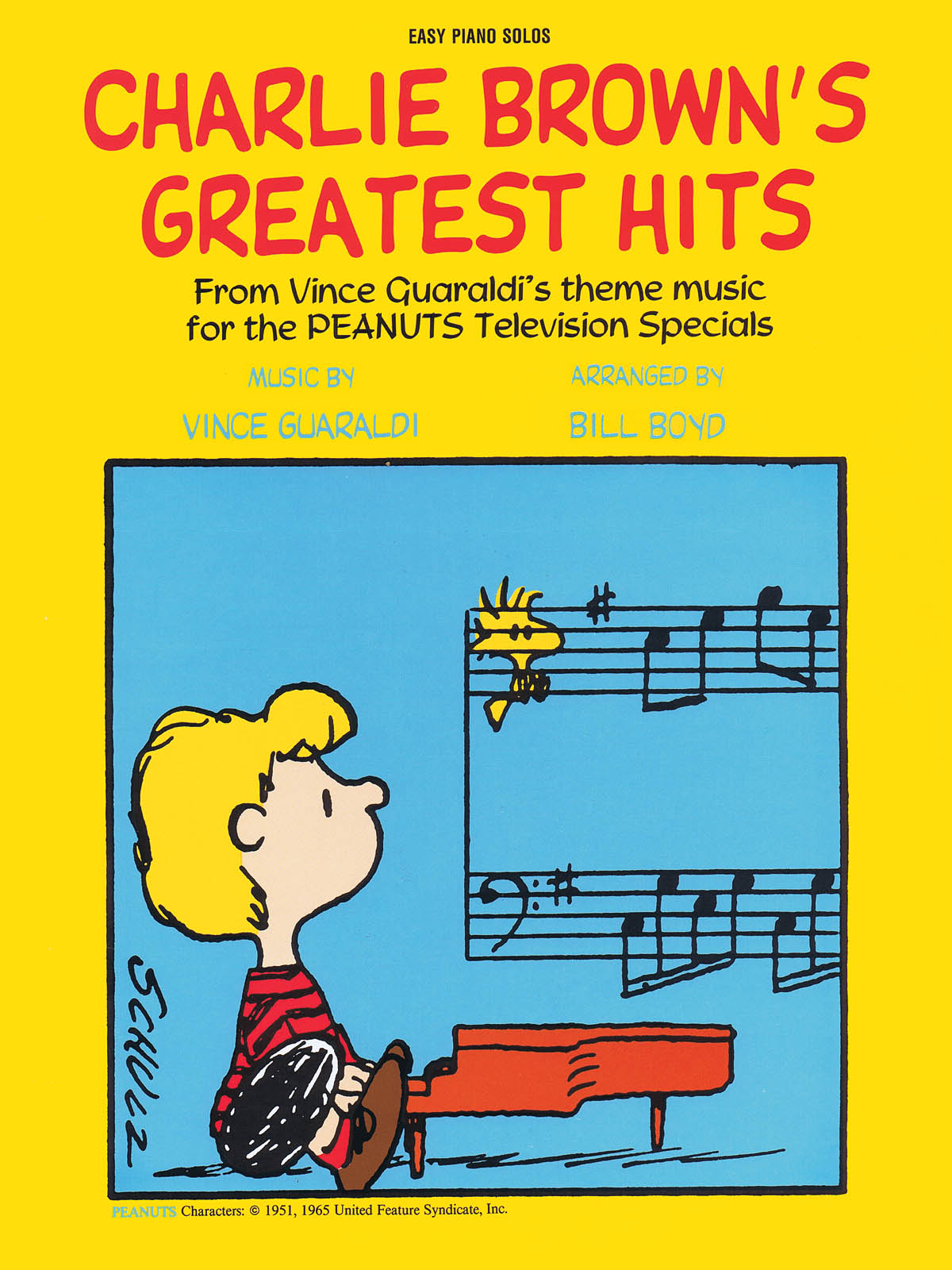 Vince Guaraldi: Charlie Brown's Greatest Hits: Easy Piano: Instrumental Album