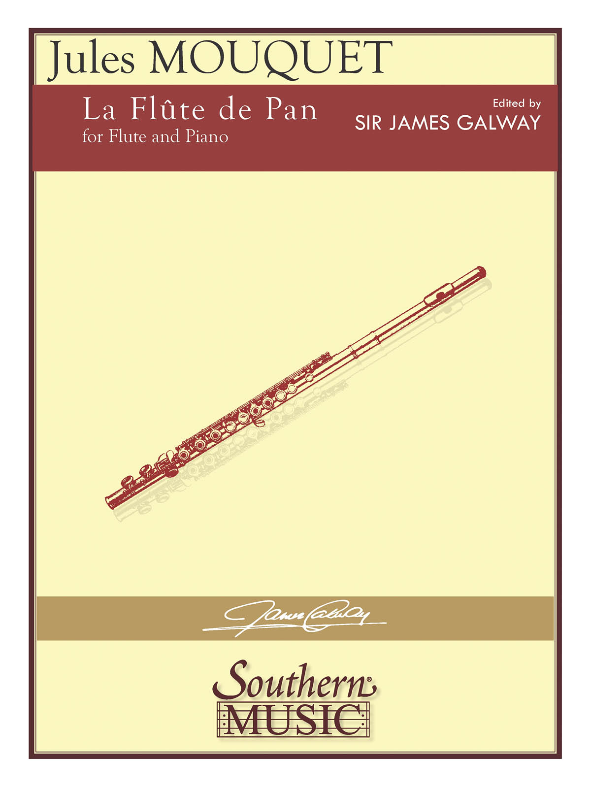 La Flute De Pan: Flute and Accomp.: Score and Part