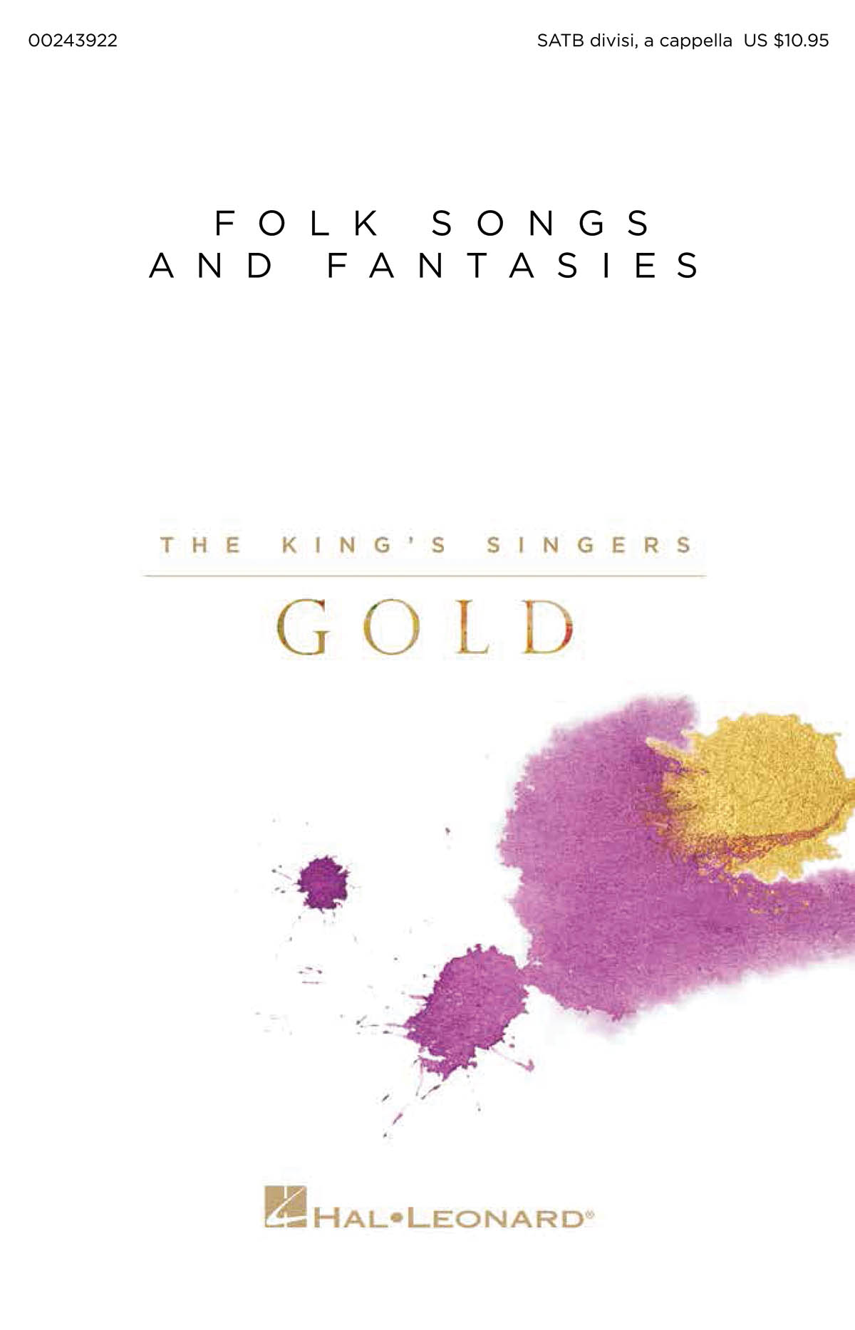 The King's Singers: Folk Songs and Fantasies: Mixed Choir a Cappella: Vocal