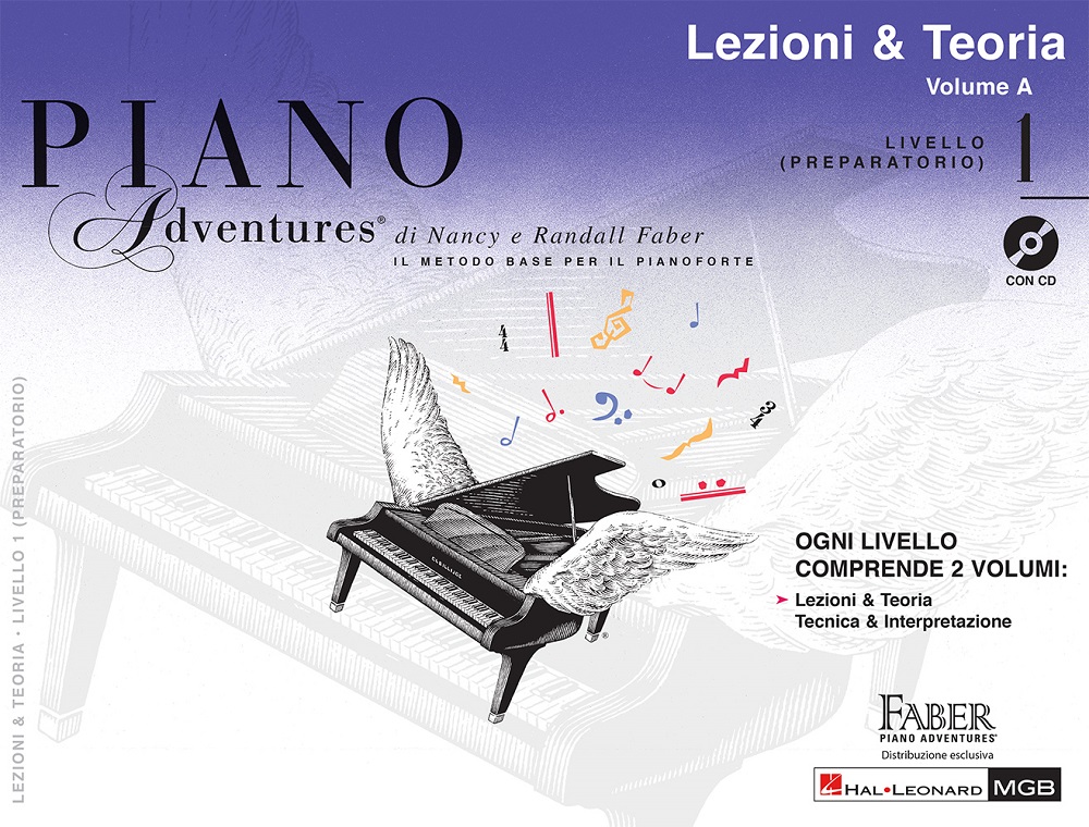 Piano Adventures: Lezioni & Teoria Livello 1 + CD: Piano: Instrumental Tutor