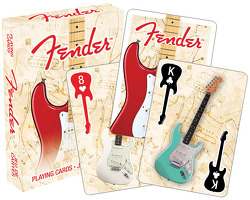 Fender Stratocaster - Playing Cards: Game