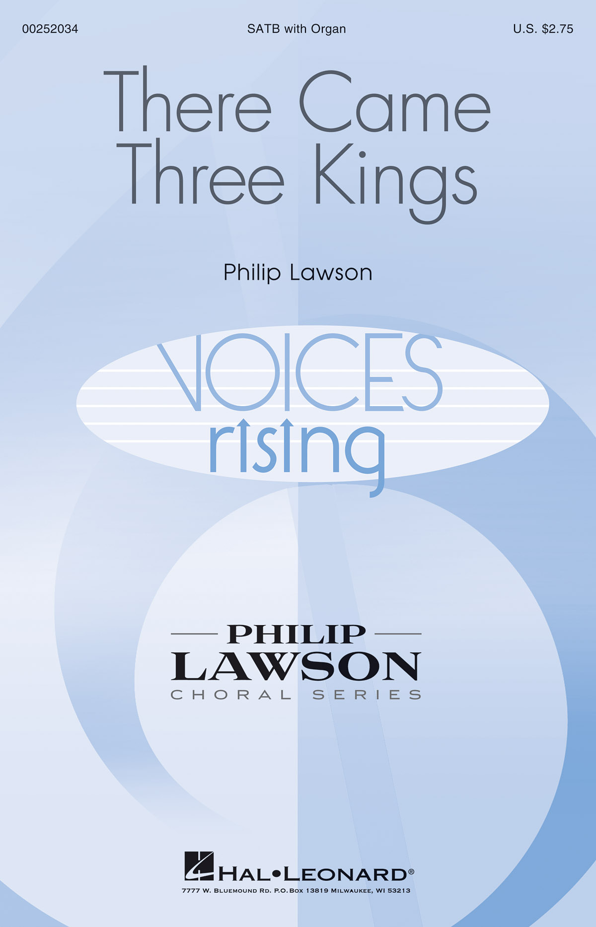 Philip Lawson: There Came Three Kings: Mixed Choir a Cappella: Vocal Score