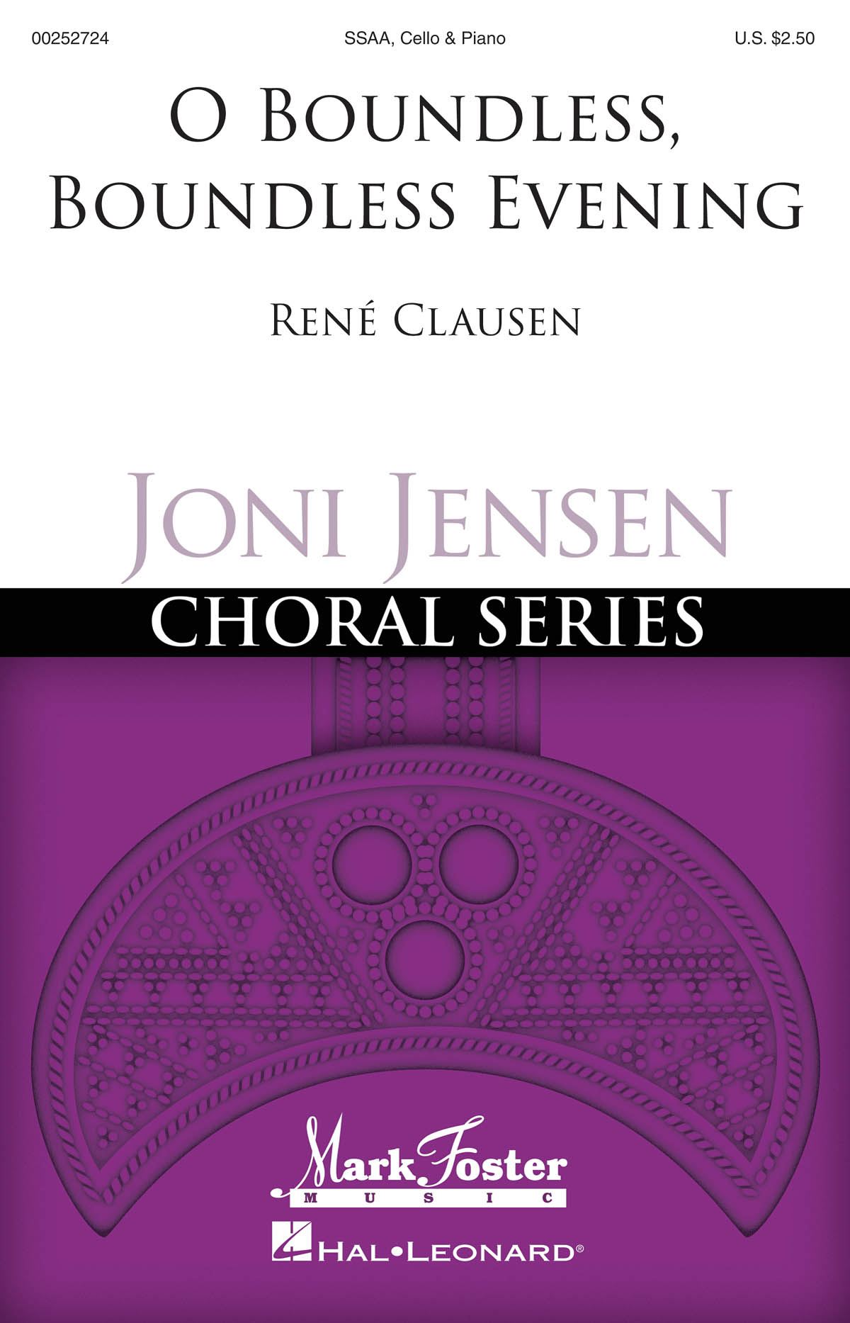 Ren Clausen: O Boundless  Boundless Evening: Upper Voices a Cappella: Vocal