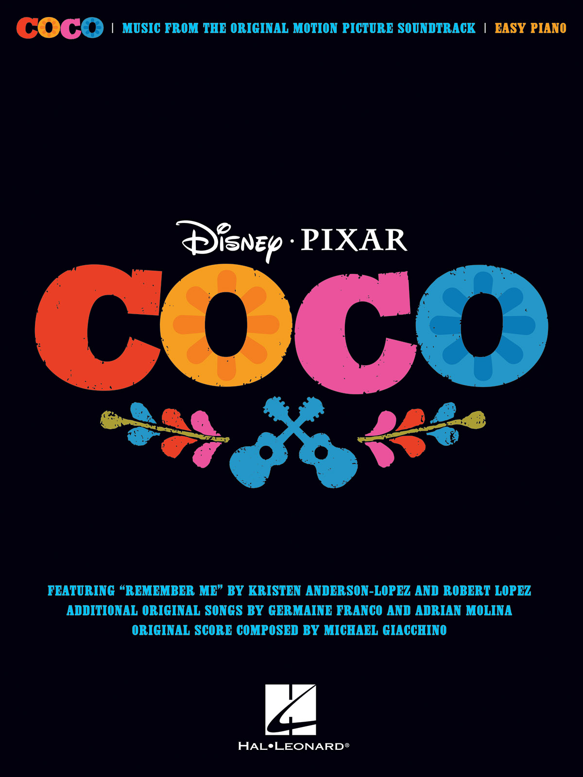 Disney/Pixar's Coco: Easy Piano: Instrumental Album