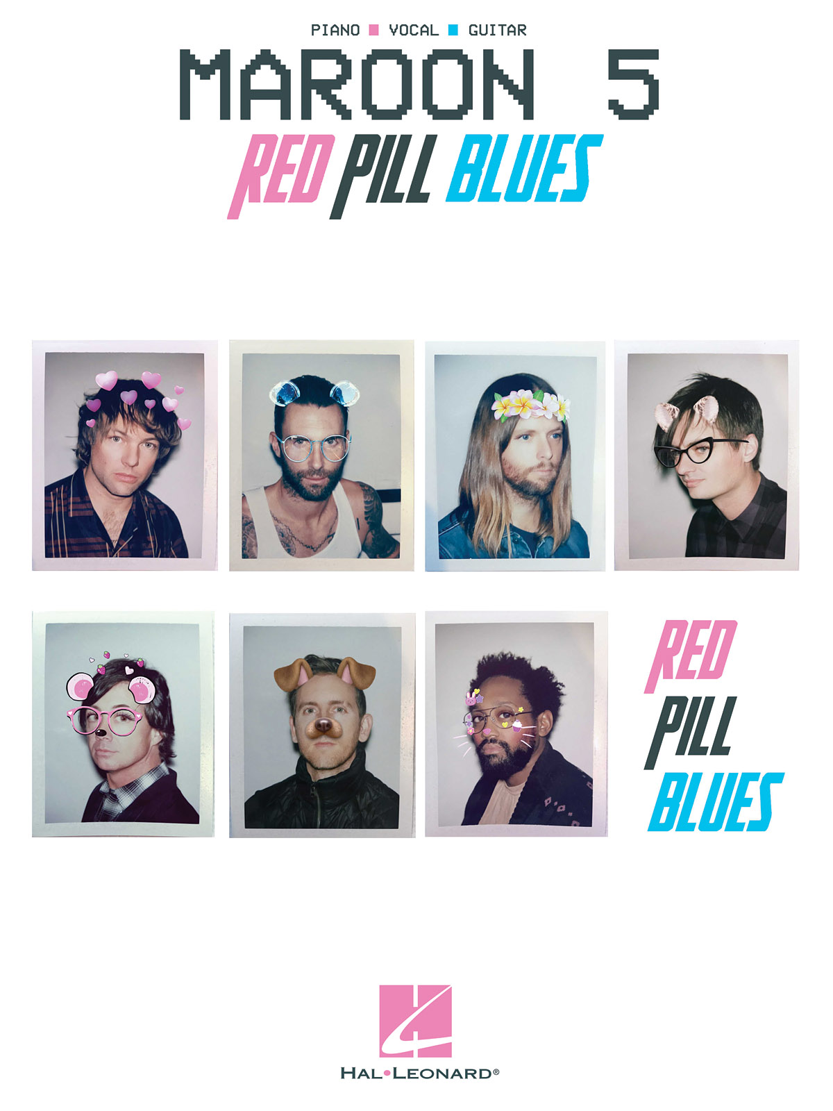 Maroon 5: Maroon 5 - Red Pill Blues: Piano  Vocal and Guitar: Artist Songbook