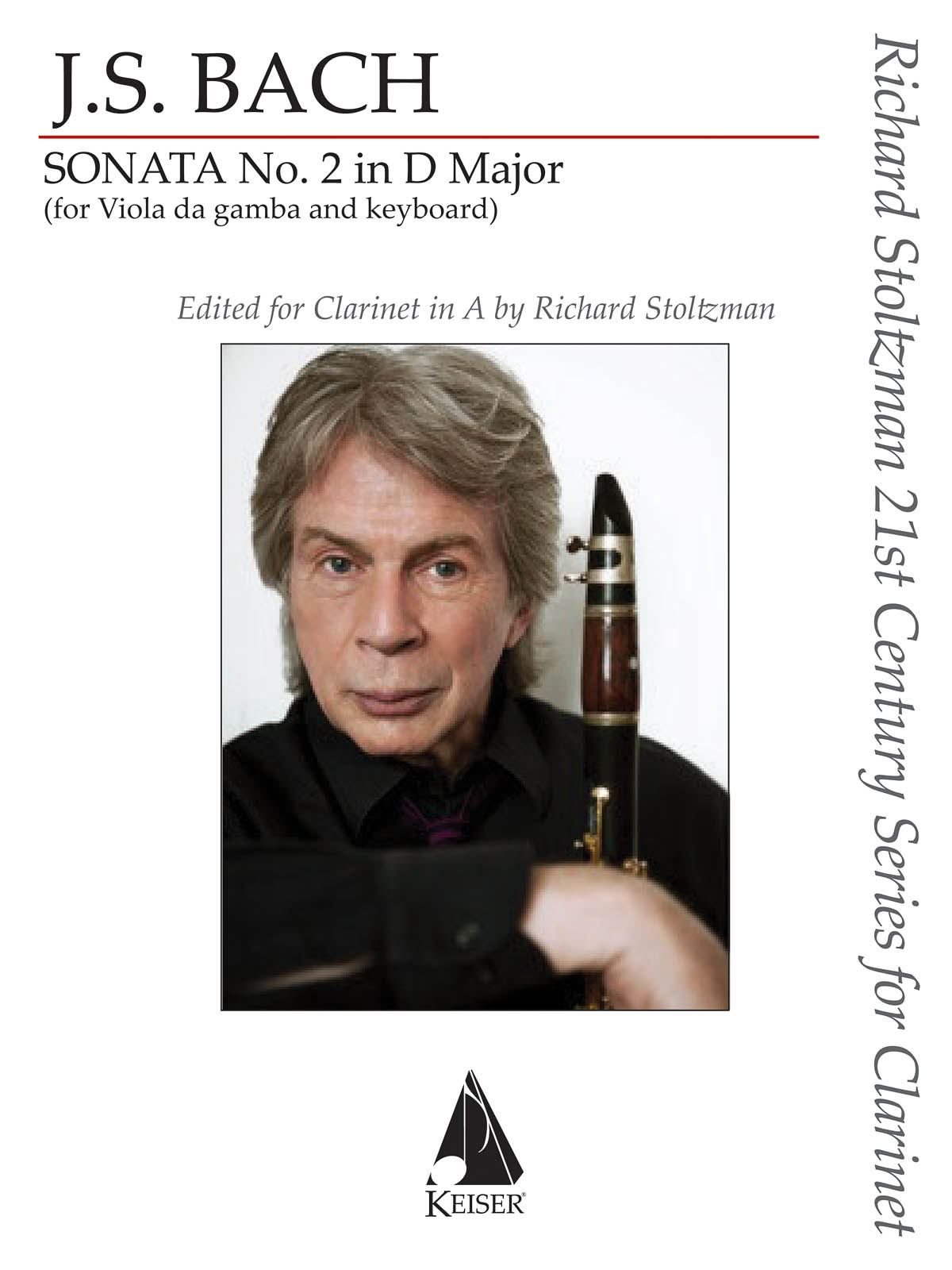 Johann Sebastian Bach: Sonata No. 2 in D Major: Clarinet and Accomp.