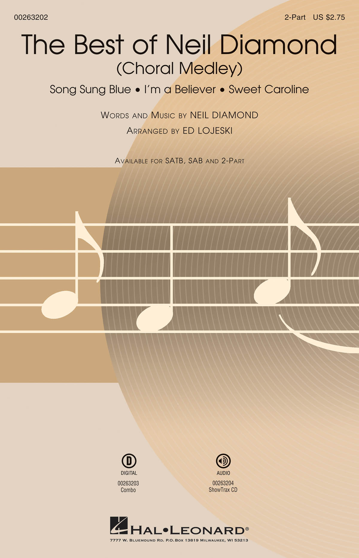The Best of Neil Diamond: Mixed Choir a Cappella: Vocal Score
