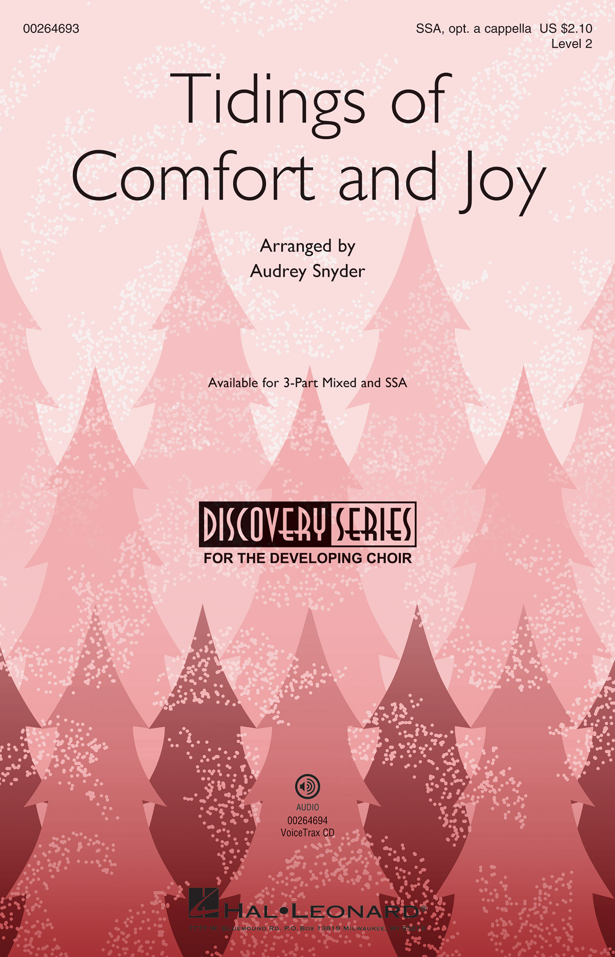 Tidings of Comfort and Joy: Upper Voices a Cappella: Vocal Score