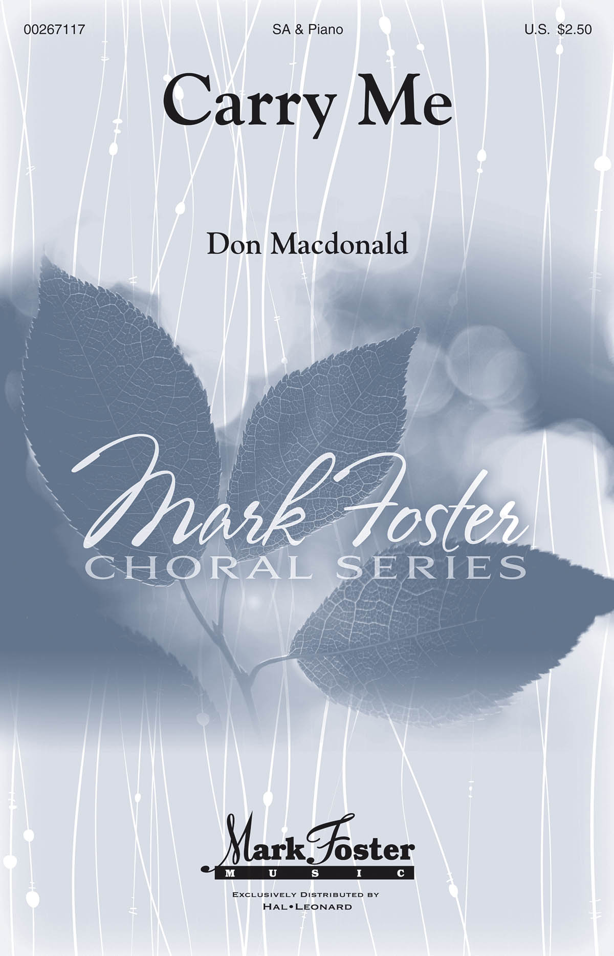 Don MacDonald: Carry Me: Upper Voices a Cappella: Vocal Score
